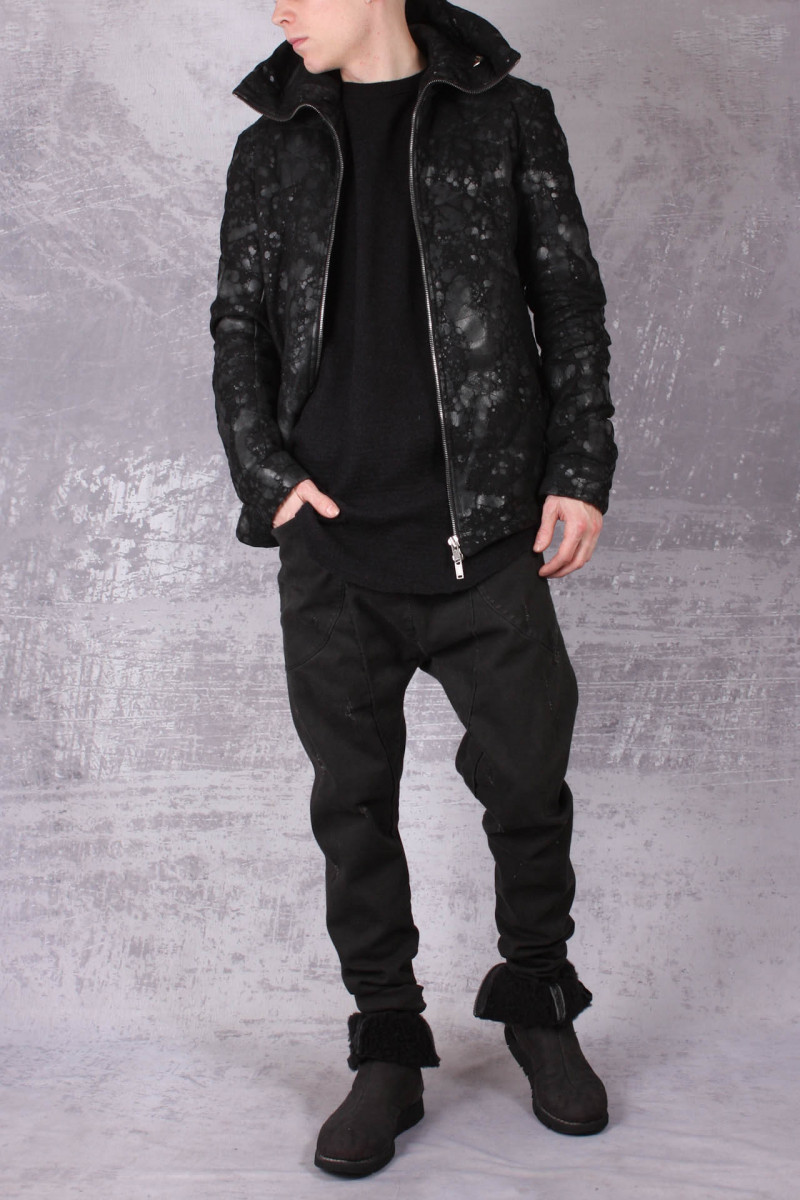 10sei0otto 本革レザーブルゾン 10sei0ottoのレザージャケット／ワイン