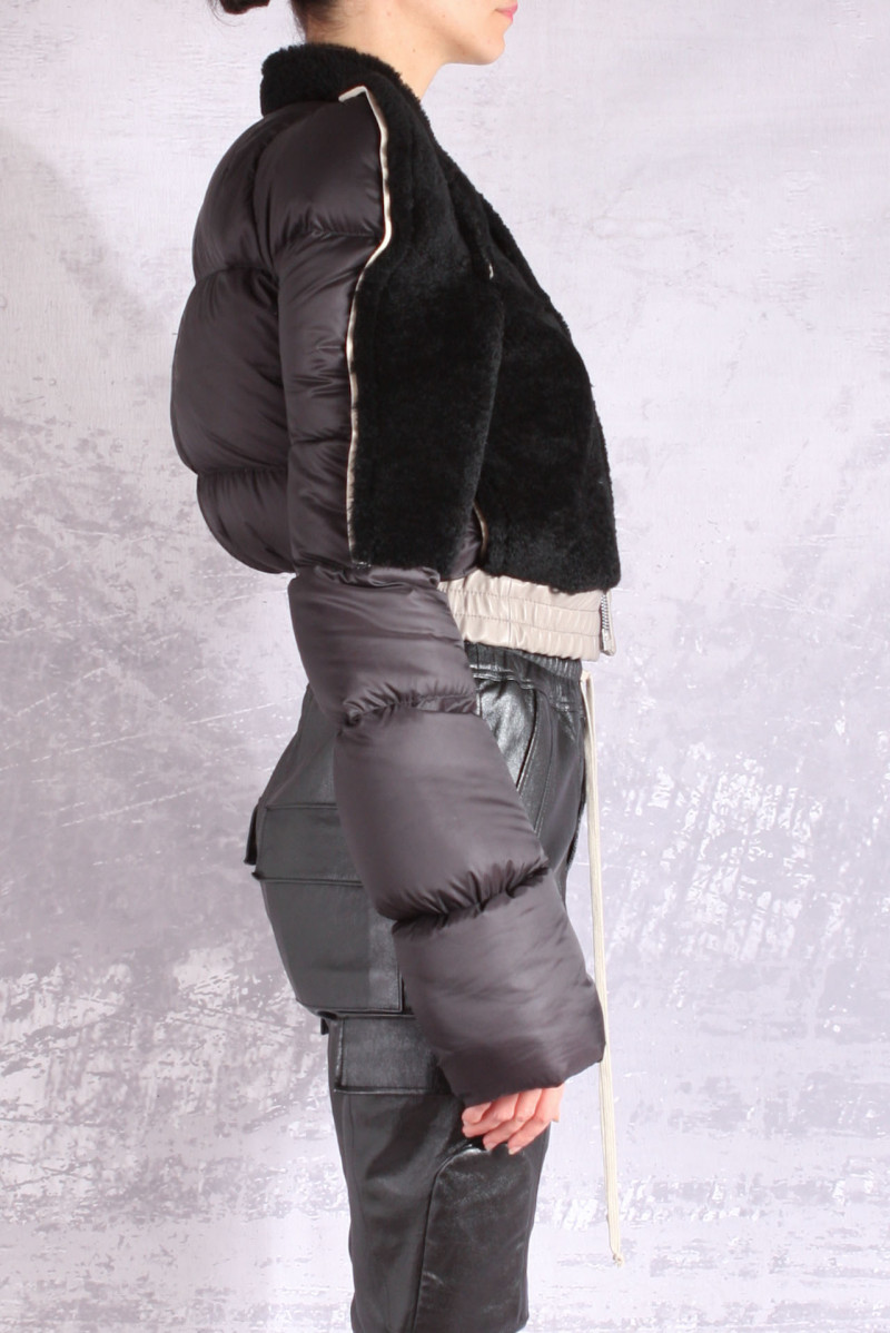rick owens shearling jacket